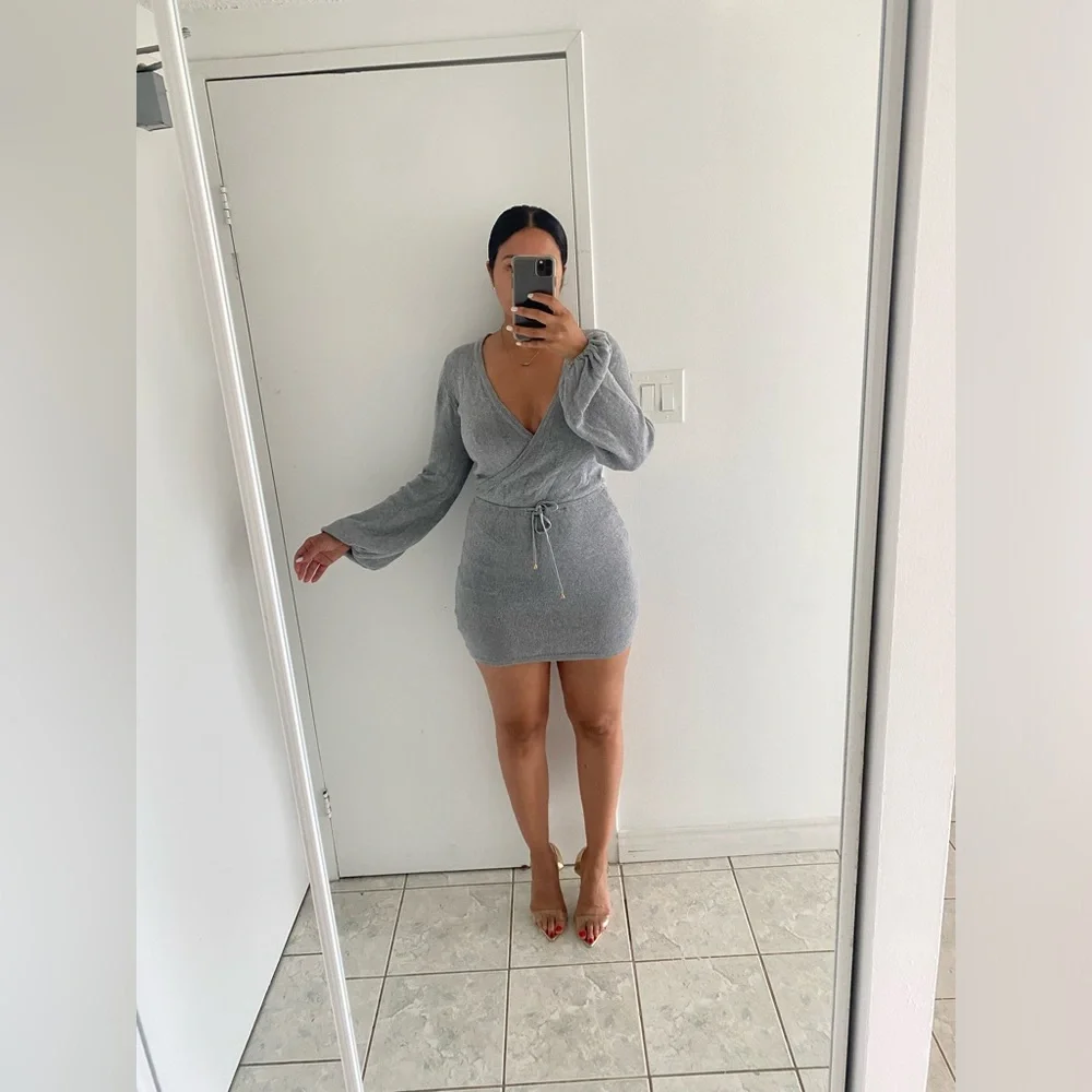 🛍️BEAUTIFUL KNIT DRESS WORN TWICE - Picture 4 of 4